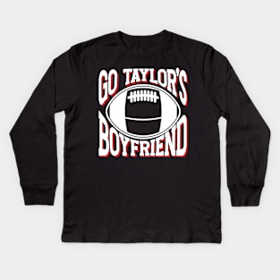 Go Taylor's Boyfriend v3 Kids Long Sleeve T-Shirt